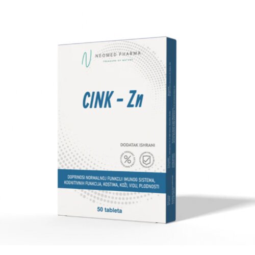 NEOMED Cink, 15 mg, 50 kapsula Cijene