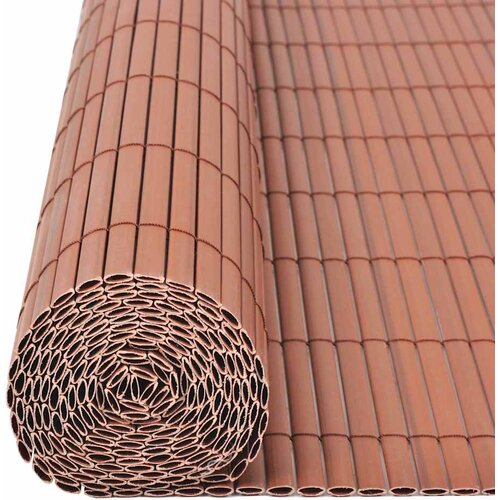  Vrtna Ograda Smeđa 150 x 300 cm PVC Slike