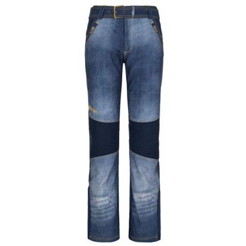 Kilpi Women&amp;#039;s softshell ski pants JEANSO-W BLUE Slike