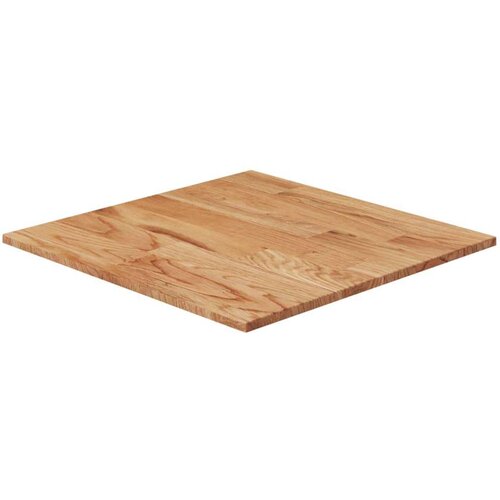  Četvrtasta stolna ploča svjetlosmeđa 50x50x1 5 cm od hrastovine Slike