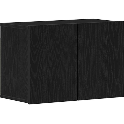 VidaXL TV ormarić crni hrast 60x30x41 cm inženjerski drvo Slike