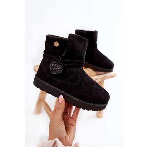 Kesi Children's Snow Boots Black May Cene