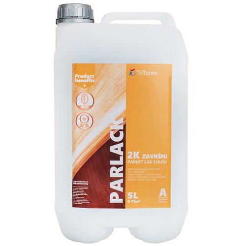 Tritonex Zavr&amp;scaron;ni parket lak sjajni A Parlack 2K Slike