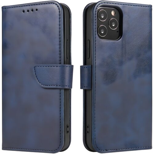  Magnetna futrola HARAHU za Apple iPhone 12 Mini - Plava Slike