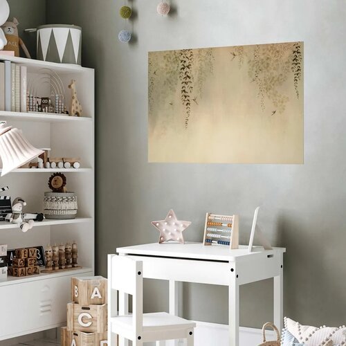  Plakat - Beige Hummingbirds 42x29.7 Bez okvira Slike