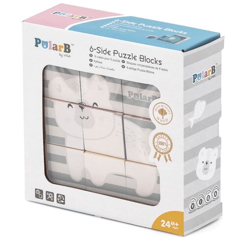 Viga Polar B sestavljanka kocke 6 delna Cene