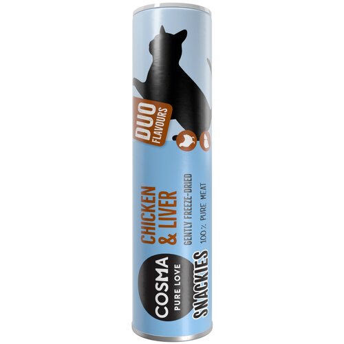 Cosma Varčno pakiranje Snackies DUO - 5 x Piščančje prsi & piščančja jetra (140 g) Cene
