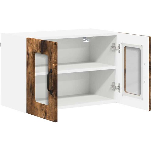  Zidni kuhinjski ormarić 2 pcs Dimljeni hrast 60 x 31 x 40 cm Slike