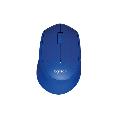 Logitech Mi&amp;scaron;ka Logitech M330 Silent Plus, modra Slike
