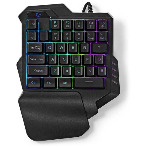 Nedis GKBDS110BK - LED RGB jednoručna gejmerska tastatura 5V Cene