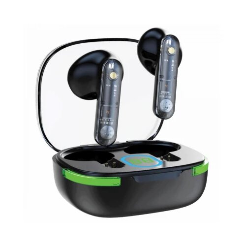 Mean IT Bežične stereo slušalice, Bluetooth V5.3, Crne - TWS B80 Cene