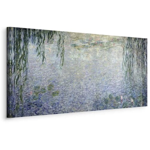 Slika - Claude Monet &ndash; The Water Lilies &ndash; Clear Morning with Willows 100x40 Standard Cijene