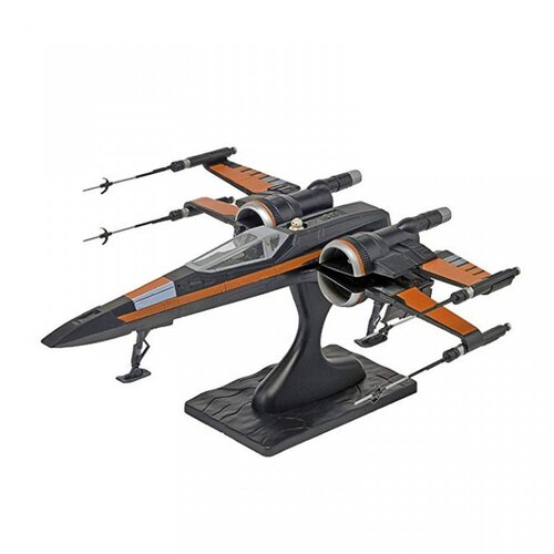 Star Wars Figura 1/72 Poe`s X-Wing Fighter Model Kit Cene