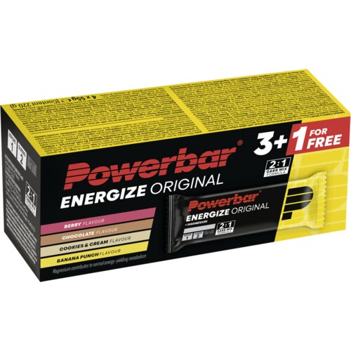 PowerBar Energize Original pločica 3+1 Gratis - 220 g Cijene