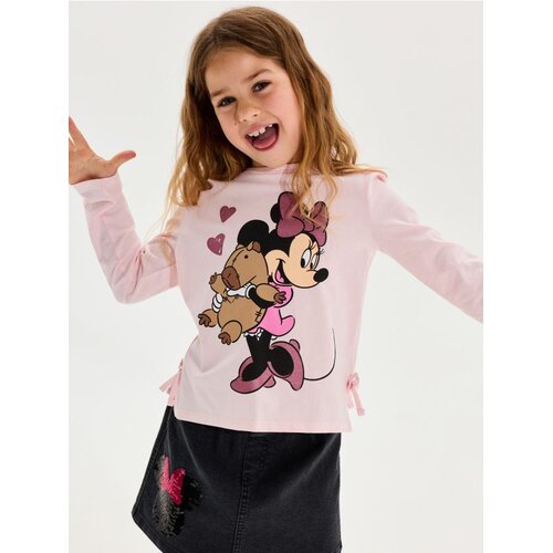 Sinsay Pamučna majica dugih rukava Minnie Mouse Cijene