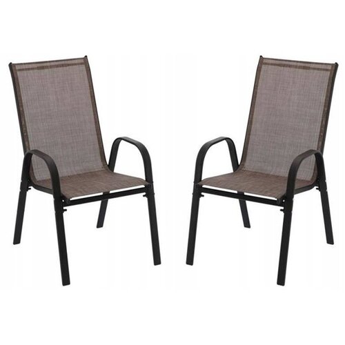  Set baštenske stolice 54x72x96cm braon 2kom (NEO3678) Cene