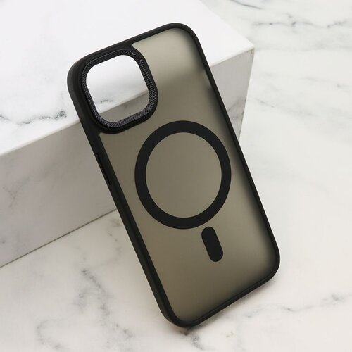  Maska   SILKY MAGSAFE II za iPhone 15/ crna Cene
