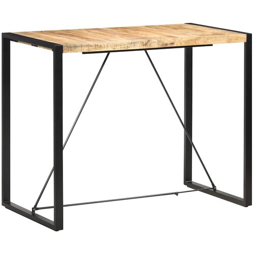 vidaXL Barski stol od masivnog drva manga 140 x 70 x 110 cm Cene