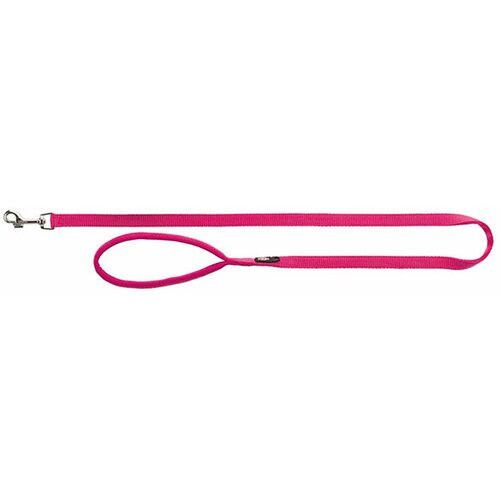 Trixie povodac Premium M-L 1m/20mm ciklama roze Slike