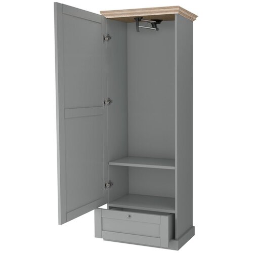 St&amp;oslash;raa Sivi ormar 60x180 cm Binz &amp;ndash; Slike