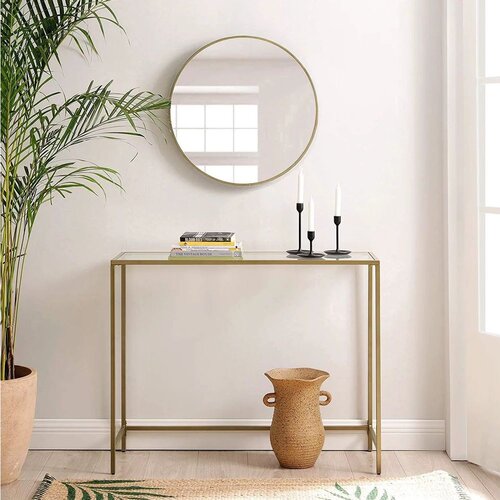 Woody Fashion komoda canvas - gold gold sideboard Cene