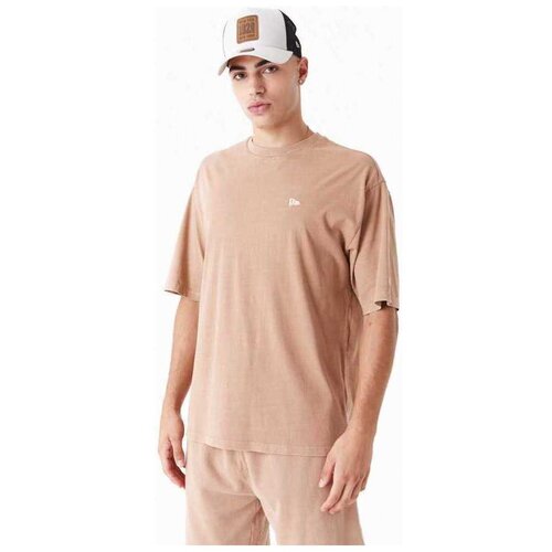 New Era Majice & Polo majice Ne washed os tee newera Oranžna Cene