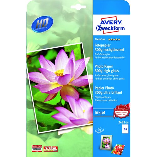 Avery Zweckform Foto papir za inkjet tiskalnike, A4, 300g Slike