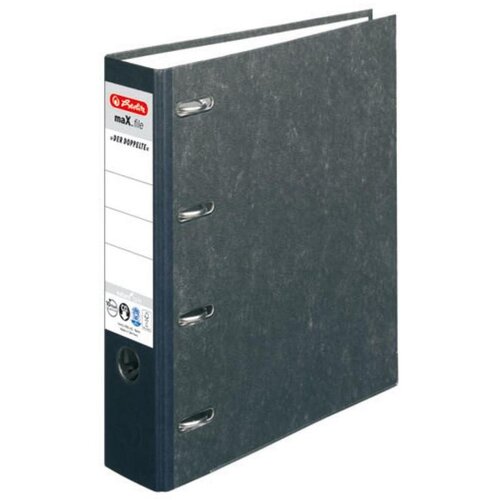 Herlitz Registrator samostojeći A4, 7 cm, 2 mehanizma, maX.file protect, , crni Cijene