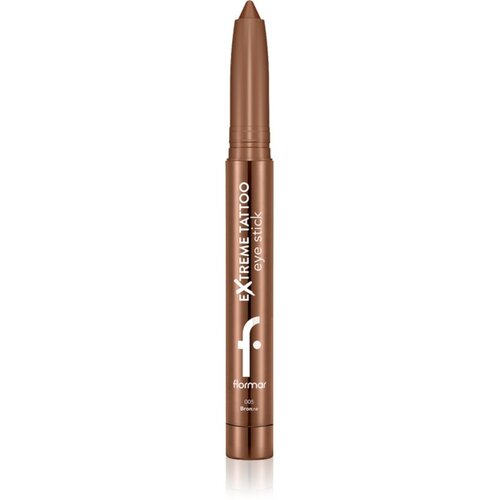 Flormar Extreme Tattoo Eye Stick dolgo obstojno gel črtalo za oči odtenek 005 Bronze 1.4 g Slike