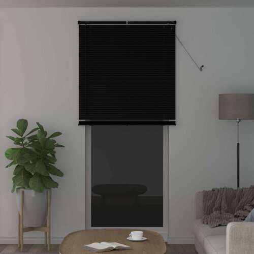  Venecijanska roleta Podesiva Crna 213 x 90 cm PVC - Crna 90 x 213 cm Slike