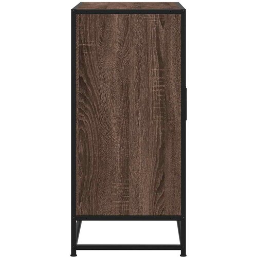  Komoda boja hrasta 68x35x76 cm konstruirano drvo i metal Slike