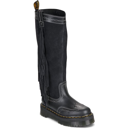 Dr. Martens QUAD HI DR BLACK CLASSIC PULL UP Crna Slike