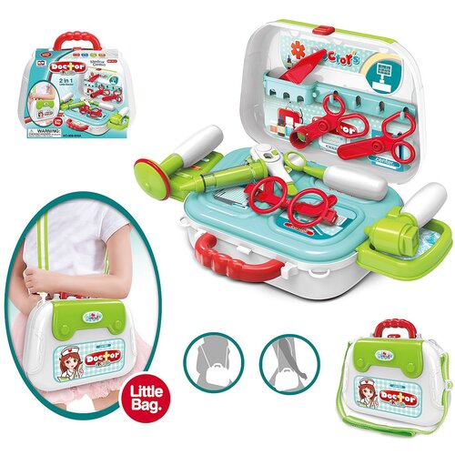  doktor set u torbi little doctor 2u1 Slike