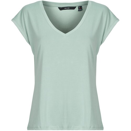 Vero Moda Majice s kratkimi rokavi VMFILLI Siva Cene