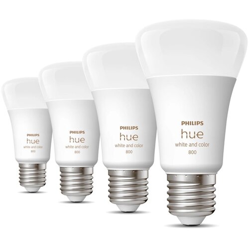 Philips LED pametne žarulje u setu 4 kom E27, 9 W White and color ambiance &amp;ndash; Slike