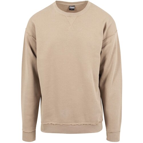 Urban Classics Oversized Open Edge Crew Warm Sand Slike