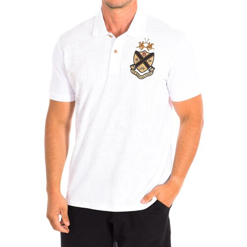 La Martina Polo majice kratki rokavi TMPE30-PK097-00001 Bela Slike
