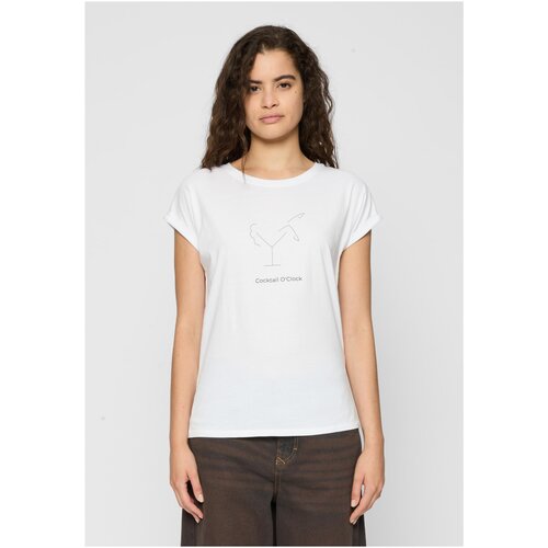 Mister Tee Ladies Cocktail O&amp;#039;Clock Tee white Slike