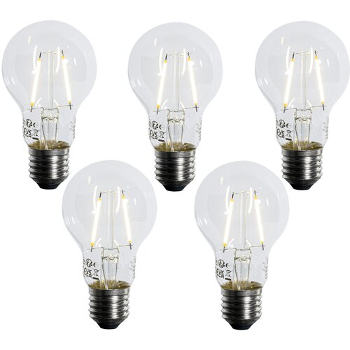 LUEDD Komplet 5 LED žarnic E27 A60 Lux senzor 2,5 W 250 lm 3000 K Cene