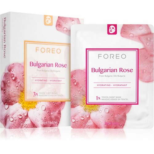 Foreo farm to face sheet mask - bulgarian rose x3 Slike