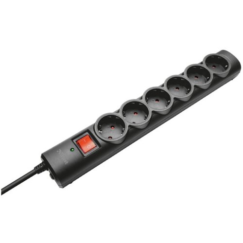 Trust Strujni kabel Surge Protector 6 mesta1.8mcrna Cene