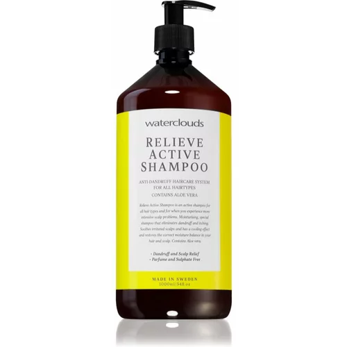 Waterclouds Relieve Active Shampoo šampon proti prhljaju 1000 ml