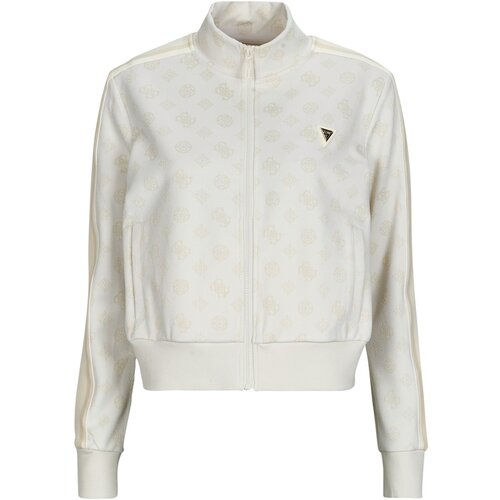 Guess PEONY TAPED FULLZIP SWEATSHIRT Bijela Cijene