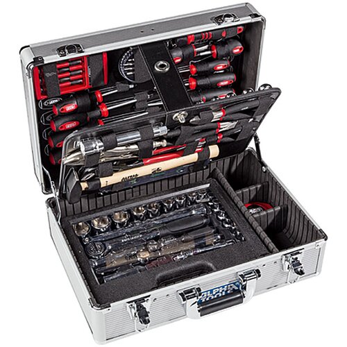 ALPHA TOOLS Kofer za alat Big Box (119 -dij., Set nasadnih ključeva: ¼″) Cijene