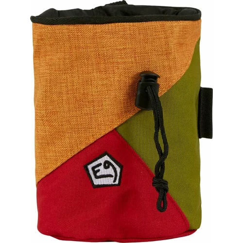 E9 Zucca Chalk Bag Red/Orange Torba in magnezij za plezanje
