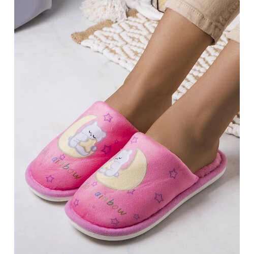 Gemre Pink Soft Slippers Rainbow Moon Cijene