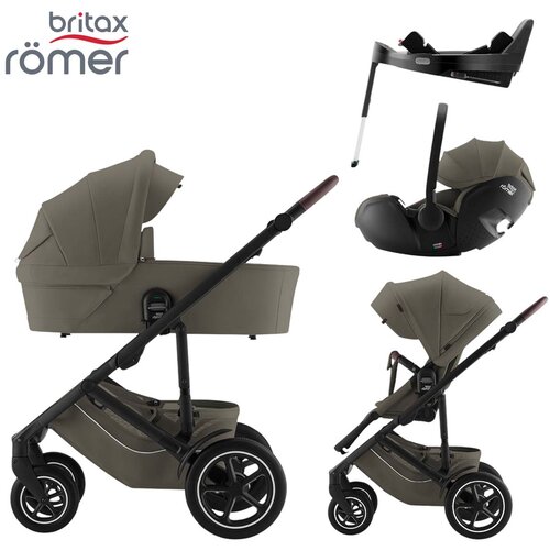 Britax Romer dječja kolica 4u1 smile&trade; 5z lux urban olive + baby-safe&trade; pro + isofix baza vario&trade; 5z Cijene