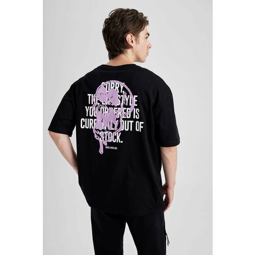 Defacto Oversize Fit Crew Neck Printed T-Shirt Slike