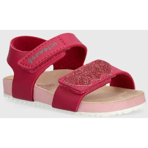 Garvalin Otroški sandali roza barva