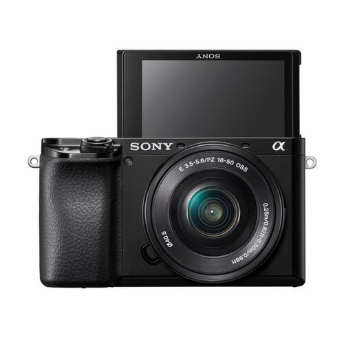Sony Alpha 6100 ILCE6100LB.CEC APS-C fotoaparat crni+objektiv 16-50 mm f/3.5-5.6 digitalni fotoaparat Slike